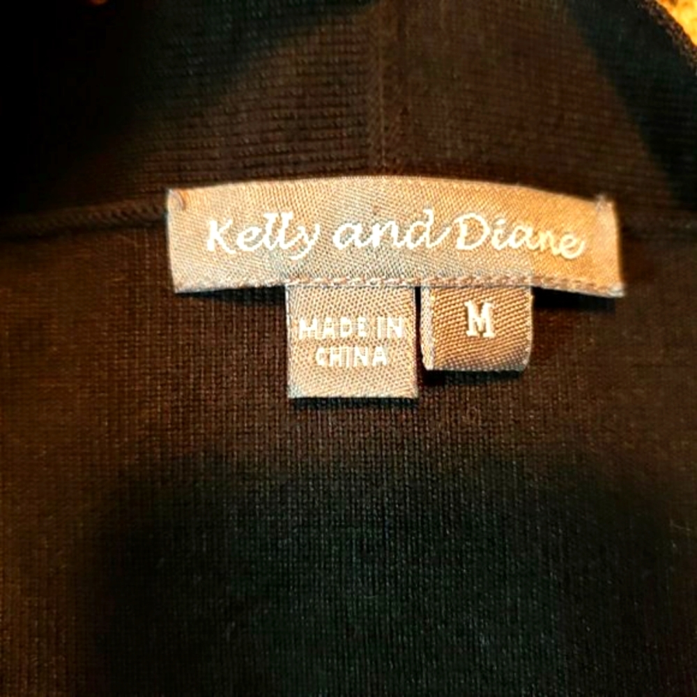 NWOT--Kelly & Diane Silk Beaded Sweater - Picture 6 of 6
